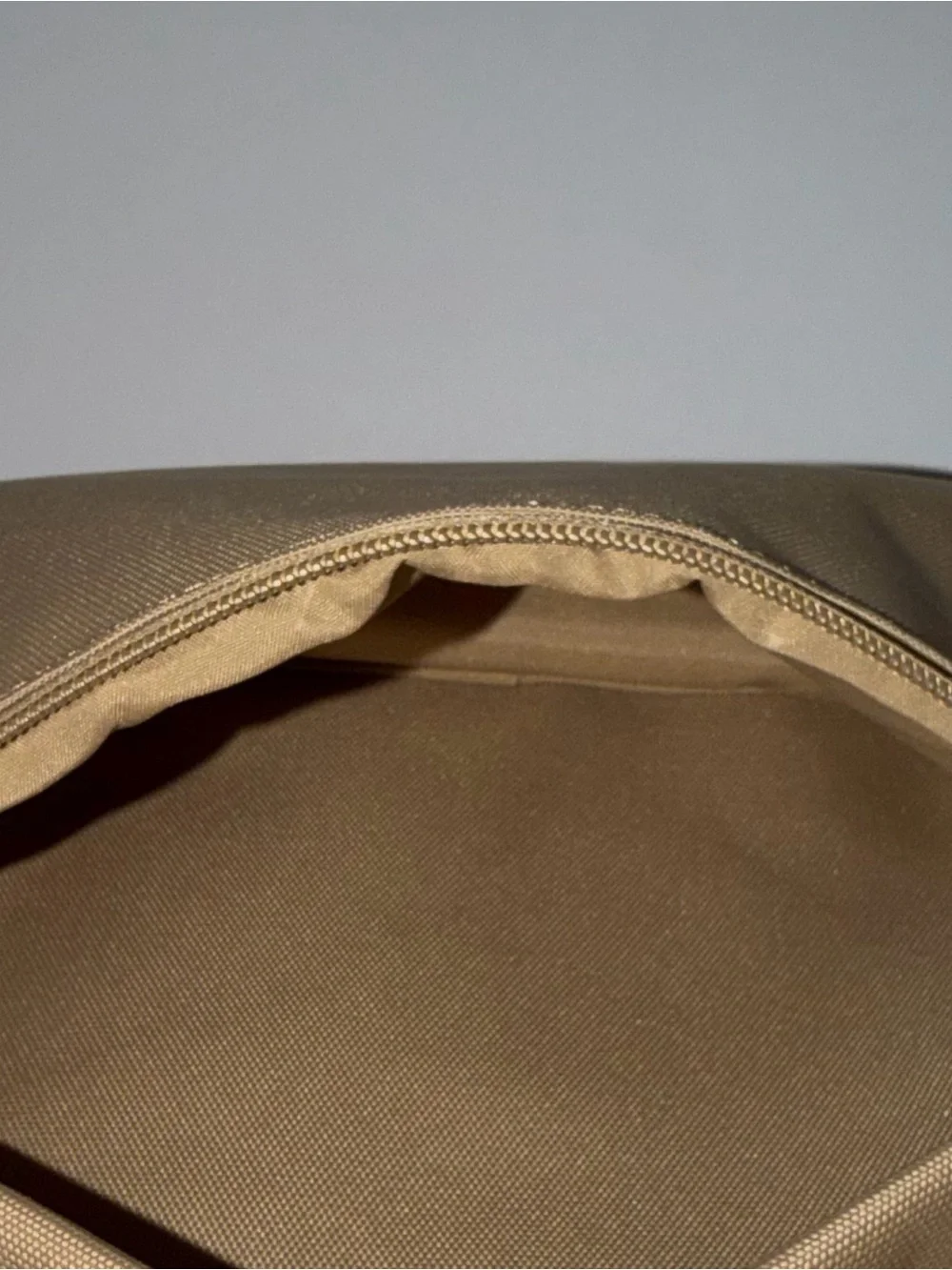 Polo by Ralph Lauren Embroidered Pony Vintage Khaki Canvas Backpack-New